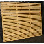 Slatted Screen Fence Panel