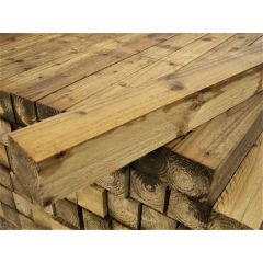 Pressure Treated Fence Post (Four lengths available)