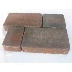 Chartres 3 size Block Paving 'Brindle' per m2