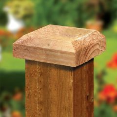 Timber Fence Post Caps (Available in 2 sizes)