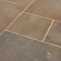 Indian Sandstone Raj Blend in 4 mixed sizes (Sold per M2)