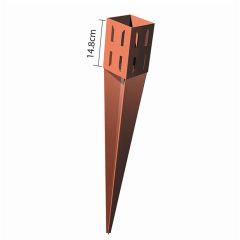 Metal Fence Post Spike 75 x 75 x 600mm